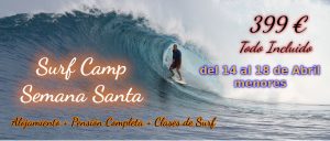 Surf Camp Semana Santa Menores 2022